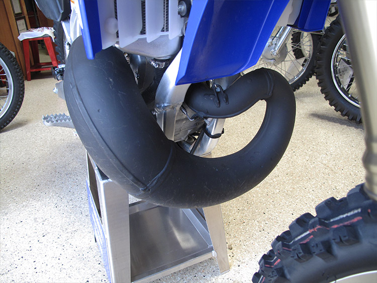 2016-Yamaha-YZ250X-pipe