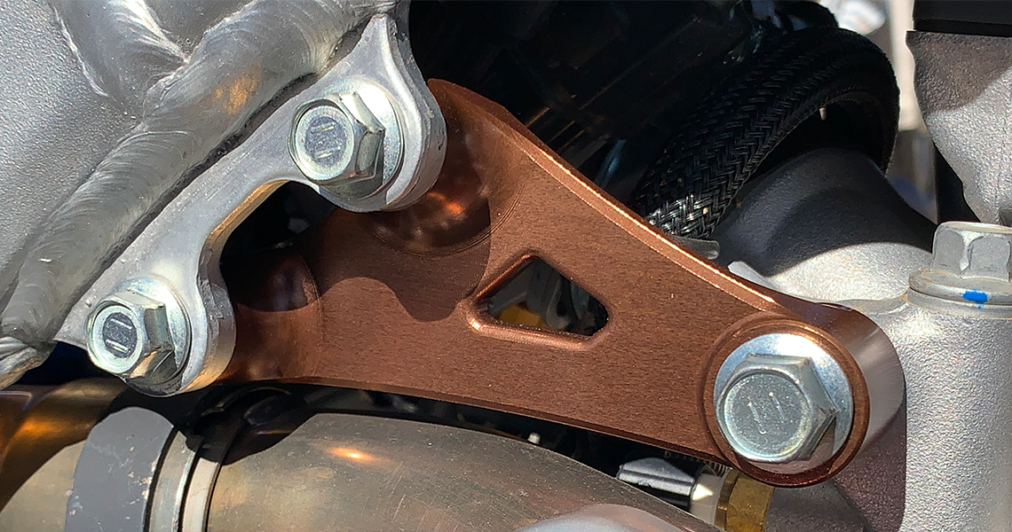 FCP Suzuki RM-Z450 Engine Mounts - Dirt Bike Test