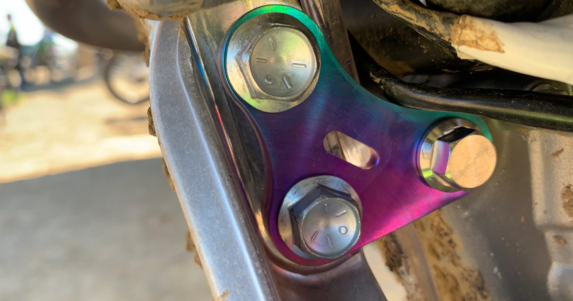 FCP Suzuki RM-Z450 Engine Mounts - Dirt Bike Test