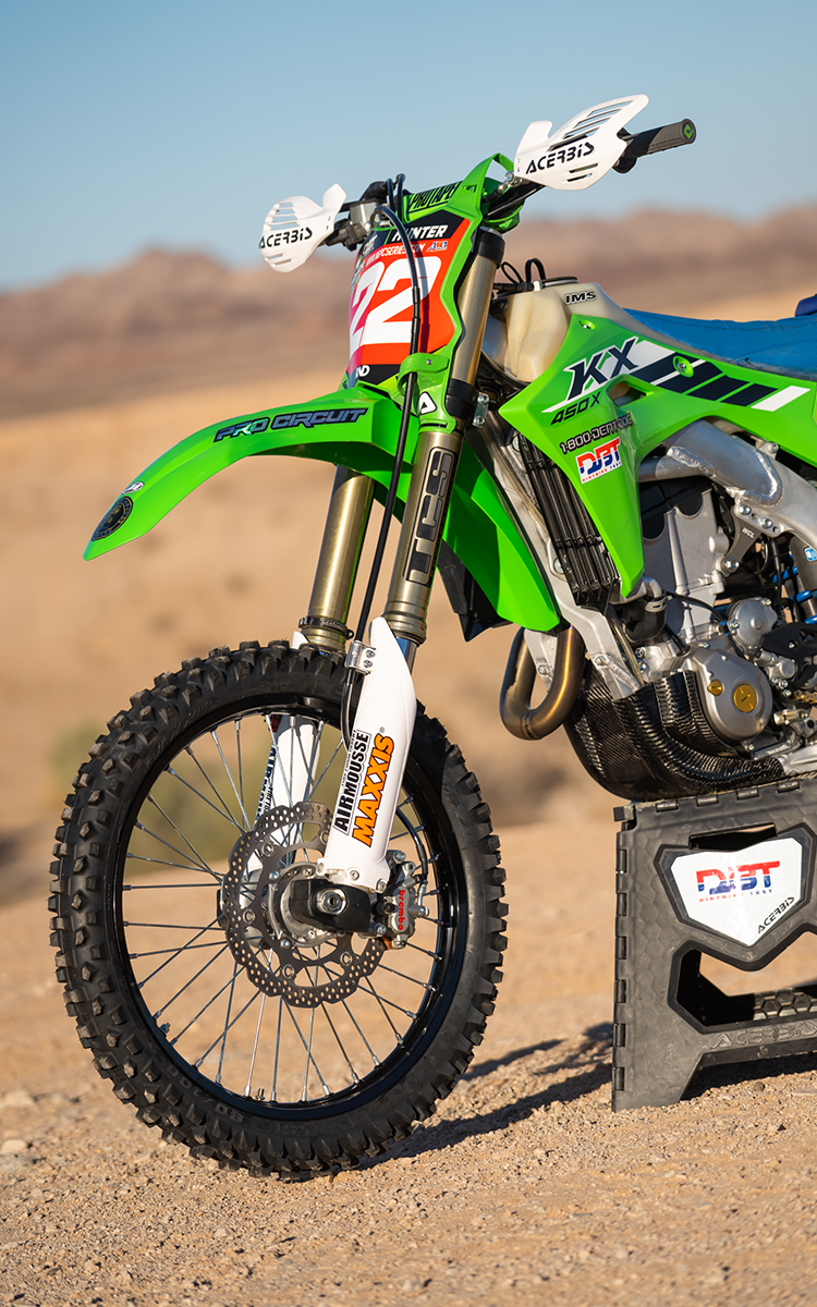 2025 Kawasaki KX450X Stage 1 Build - Dirt Bike Test